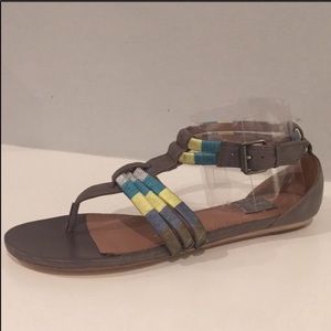 COPY - 🆕 ELLA MOSS Gray Kiley Wrapped Strap Sandals 7.5